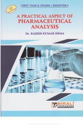 A Practical Aspect of Pharmaceutical Analysis Sem I